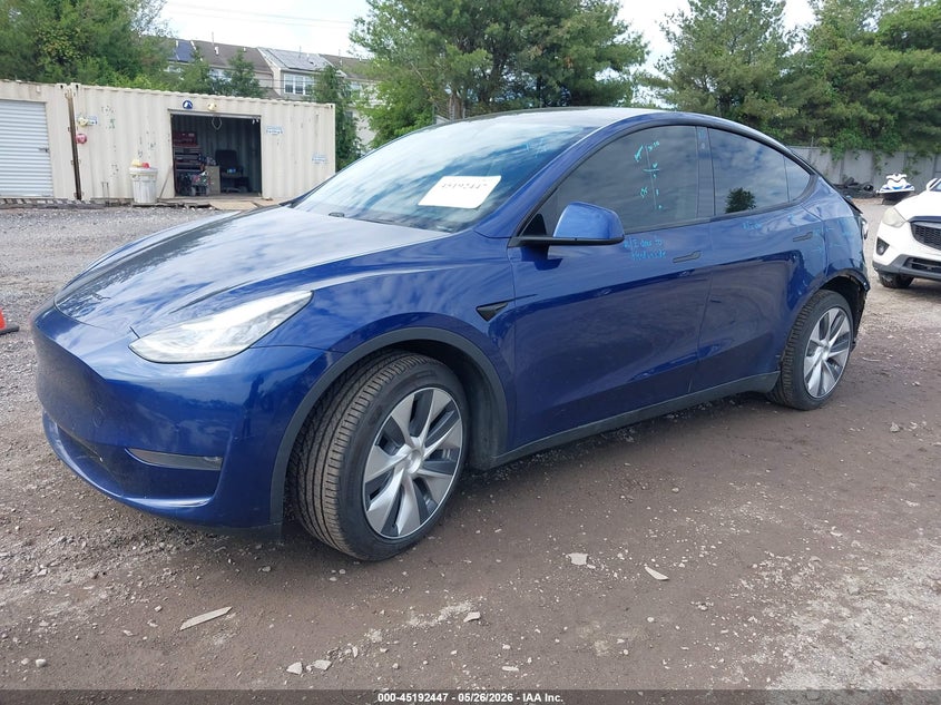 2020 Tesla Model Y Long Range Dual Motor All-Wheel Drive 5YJYGDEE2LF043044 photo 1