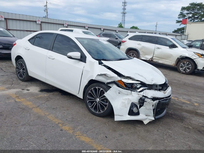 2016 Toyota Corolla S Plus