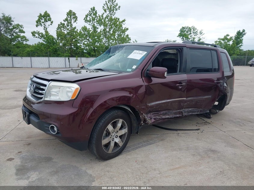 2013 Honda Pilot Touring 5FNYF4H92DB027297 photo 1
