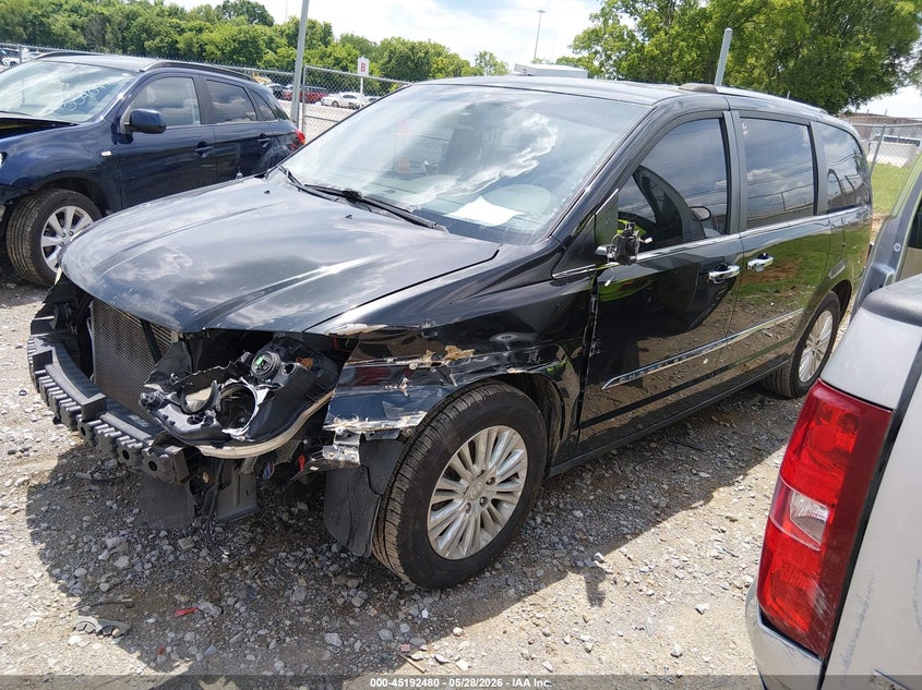 Vin: 2c4rc1gg4er320877, lot: 45690208, chrysler town & country limited 20142