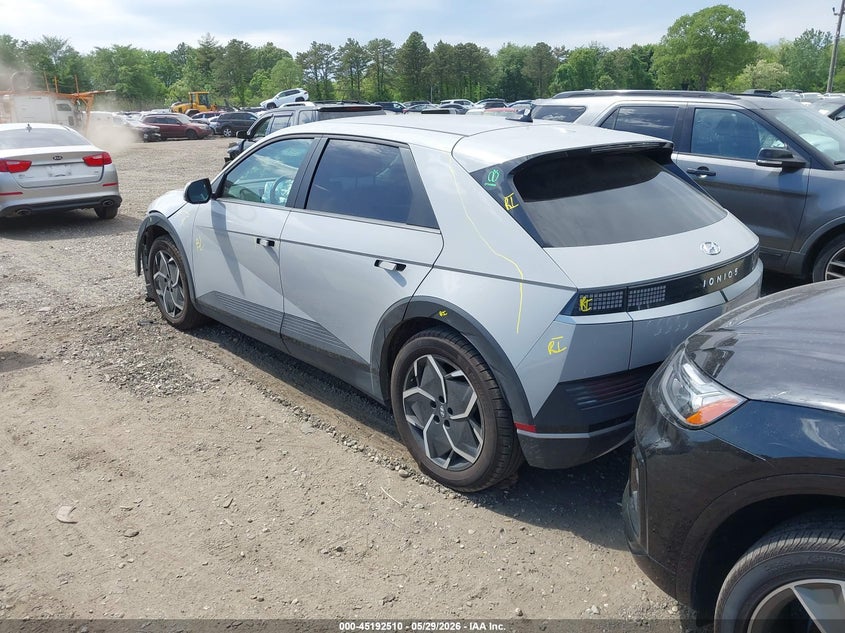 Vin: km8kndaf7pu232842, lot: 45690237, hyundai ioniq 5 sel 20233