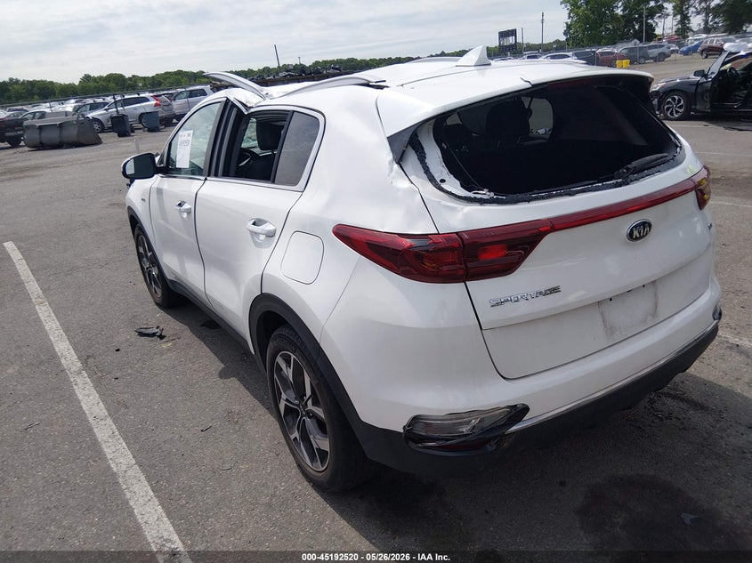 2020 KIA SPORTAGE auction photo 3