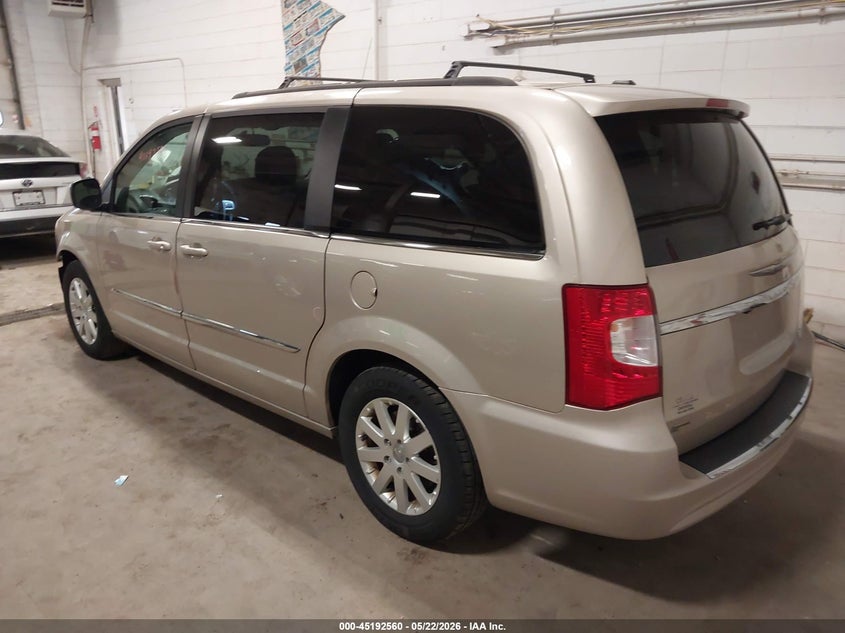 Vin: 2c4rc1bg2er399375, lot: 45690288, chrysler town & country touring 20143