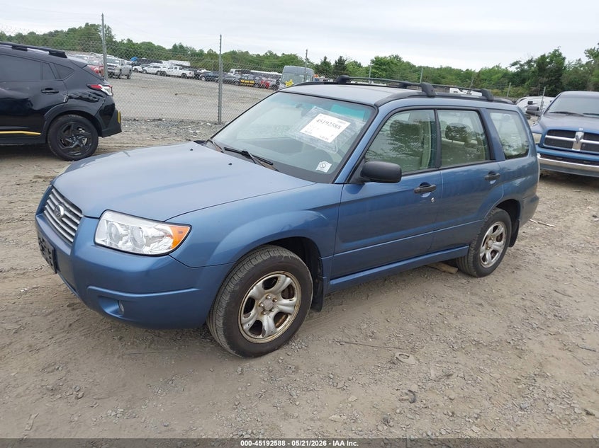 2007 Subaru Forester 2.5x JF1SG63617H739709 photo 1