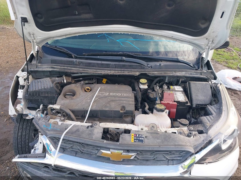 VIN KL8CB6SA0MC704437 2021 CHEVROLET SPARK FWD LS AUTOMATIC