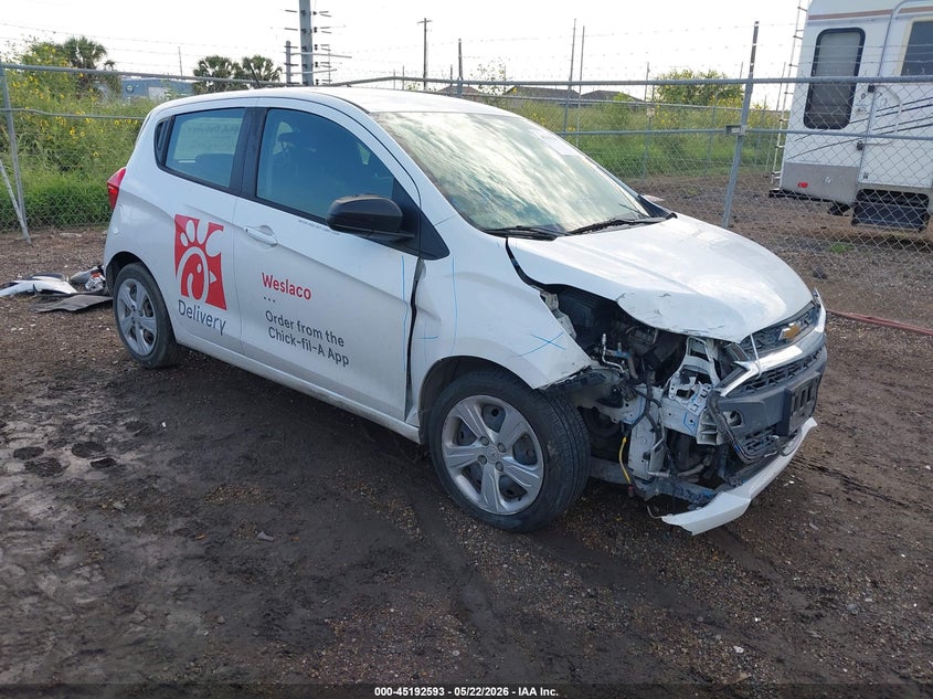Vin: kl8cb6sa0mc704437, lot: 45690321, chevrolet spark fwd ls automatic 2021 img_1