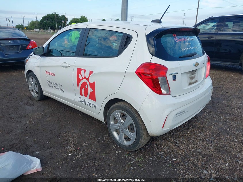 Vin: kl8cb6sa0mc704437, lot: 45690321, chevrolet spark fwd ls automatic 20213