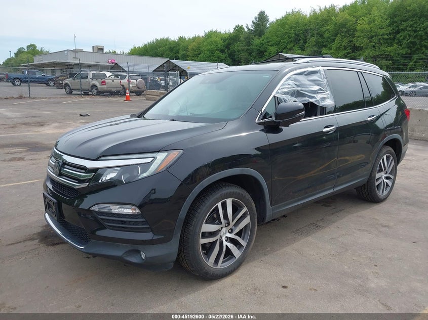 Vin: 5fnyf6h92gb098533, lot: 45690328, honda pilot touring 20162
