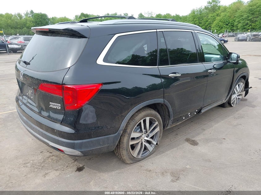 Vin: 5fnyf6h92gb098533, lot: 45690328, honda pilot touring 20164