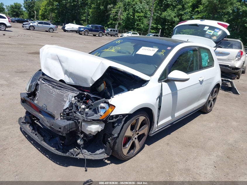 Vin: 3vwy47au8fm056532, lot: 45690358, volkswagen golf gti 2.0t se w/performance package 2-door 20152