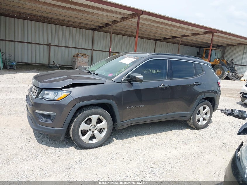 2018 Jeep Compass Latitude Fwd VIN: 3C4NJCBB3JT137246 Lot: 45192684