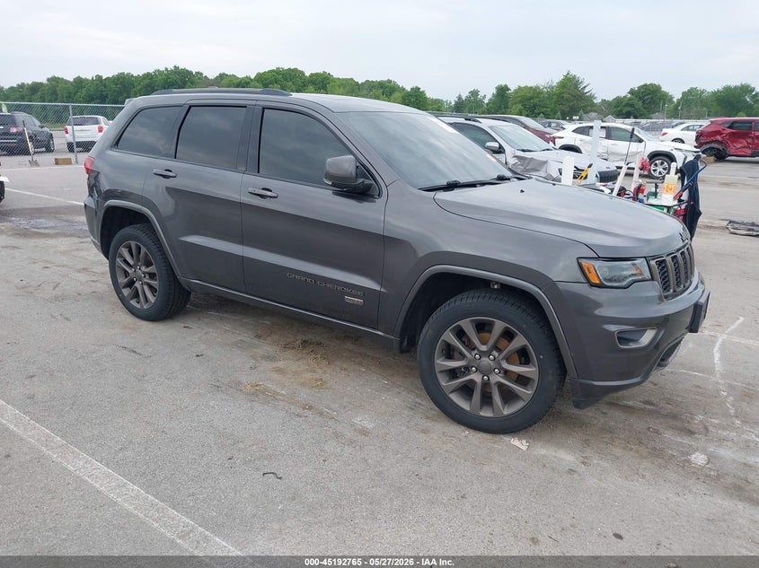 Vin: 1c4rjfbgxgc471177, lot: 45690493, jeep grand cherokee limited 75th anniversary 2016 img_1