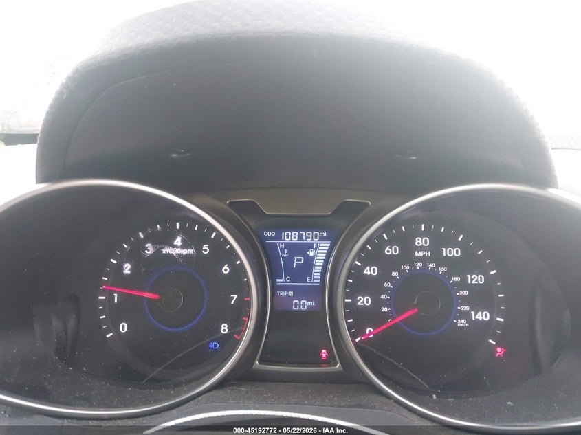 2013 Hyundai Veloster Base W/Black VIN: KMHTC6AD8DU134774 Lot: 45192772
