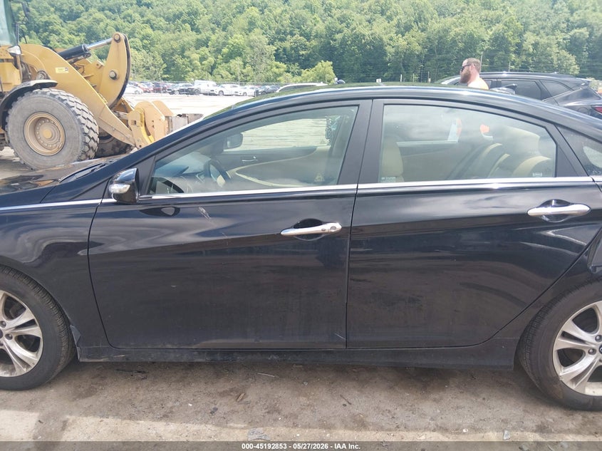 2012 Hyundai Sonata 2.4 Limited black Lot 111045192853 Vin 5NPEC4AC0CH366805