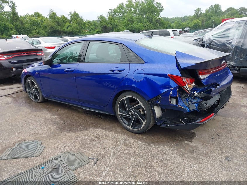 VIN KMHLR4AF1PU506500 2023 HYUNDAI ELANTRA N LINE