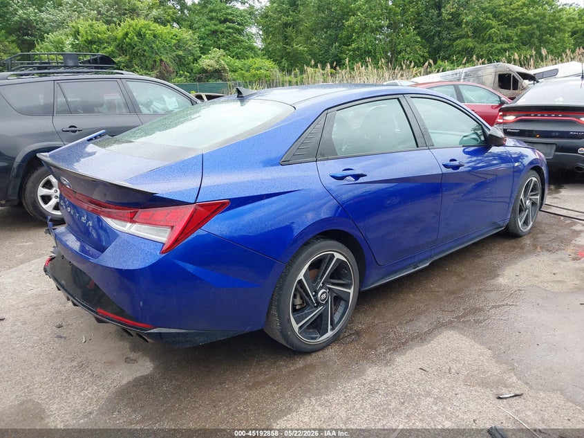 VIN KMHLR4AF1PU506500 2023 HYUNDAI ELANTRA N LINE