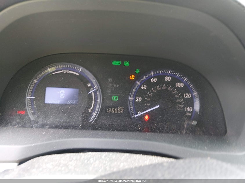 2010 Lexus Hs 250H Premium VIN: JTHBB1BA3A2025534 Lot: 45192864