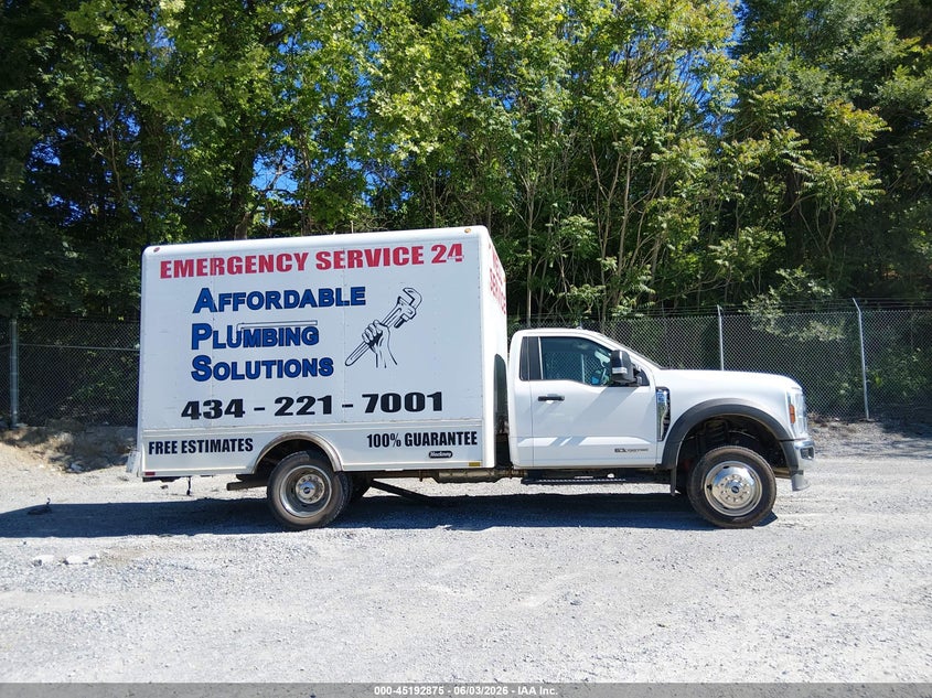 2024 Ford F-550 Chassis Xl VIN: 1FDUF5HT0RDA25008 Lot: 45192875