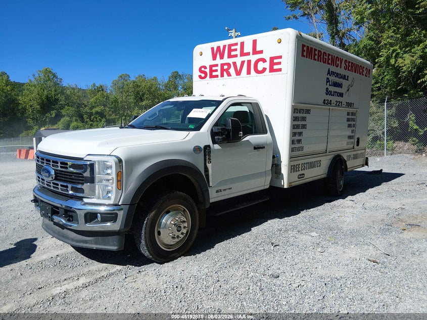 2024 Ford F-550 Chassis Xl VIN: 1FDUF5HT0RDA25008 Lot: 45192875