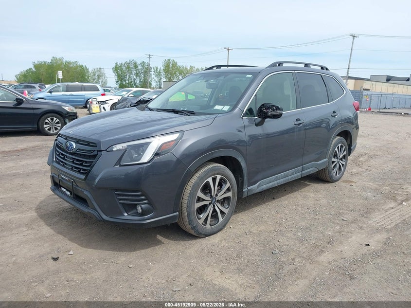 Vin: jf2skakcxrh413186, lot: 45690637, subaru forester limited 20242