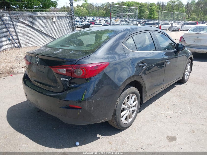 Vin: jm1bm1v77g1343076, lot: 45690689, mazda mazda3 i touring 20164