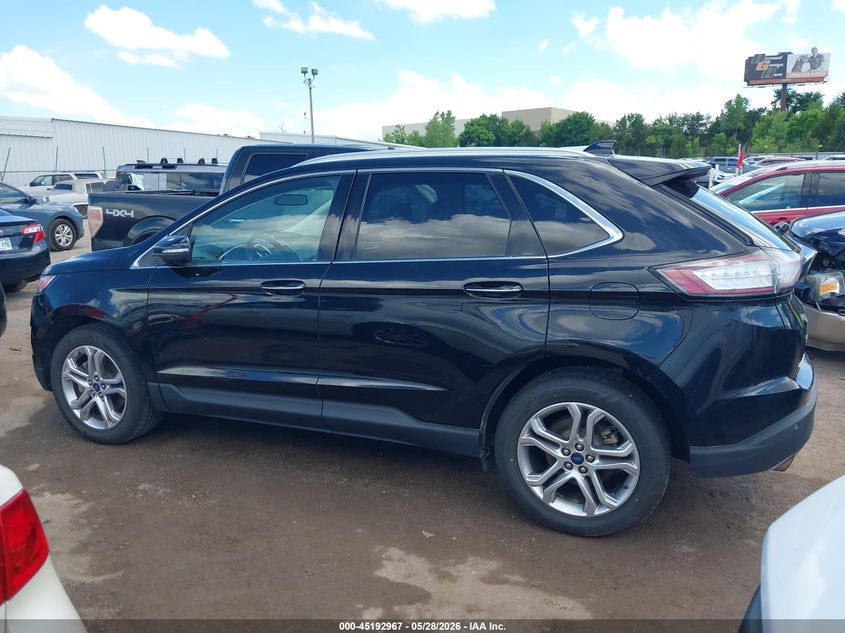 2018 Ford Edge Titanium VIN: 2FMPK4K96JBC16622 Lot: 45192967