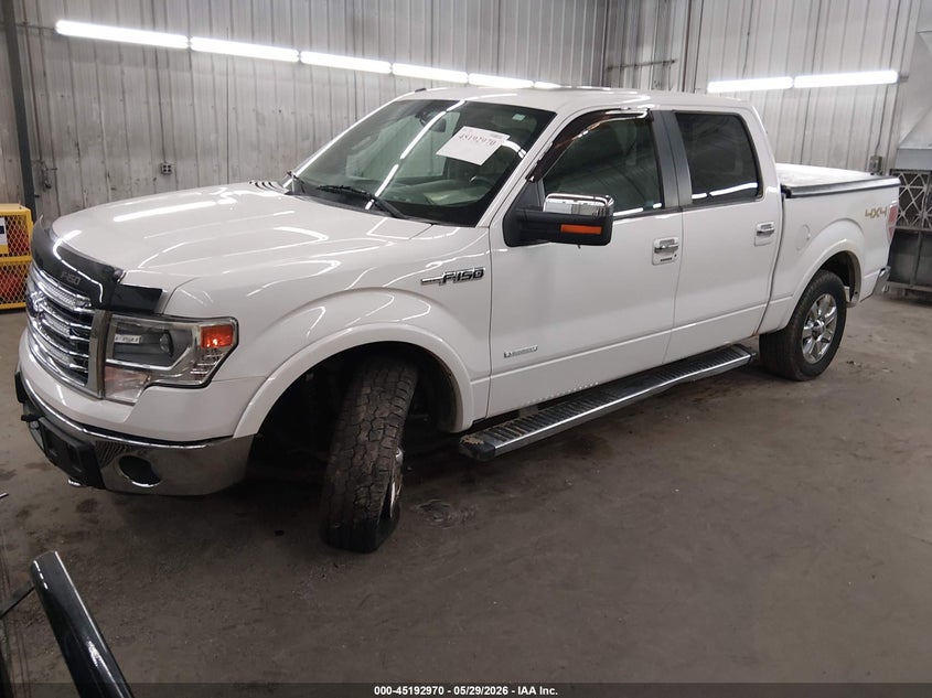 Vin: 1ftfw1et7ekg20597, lot: 45690698, ford f-150 lariat 20142