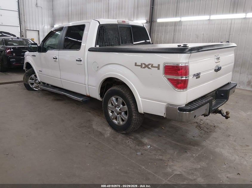Vin: 1ftfw1et7ekg20597, lot: 45690698, ford f-150 lariat 20143