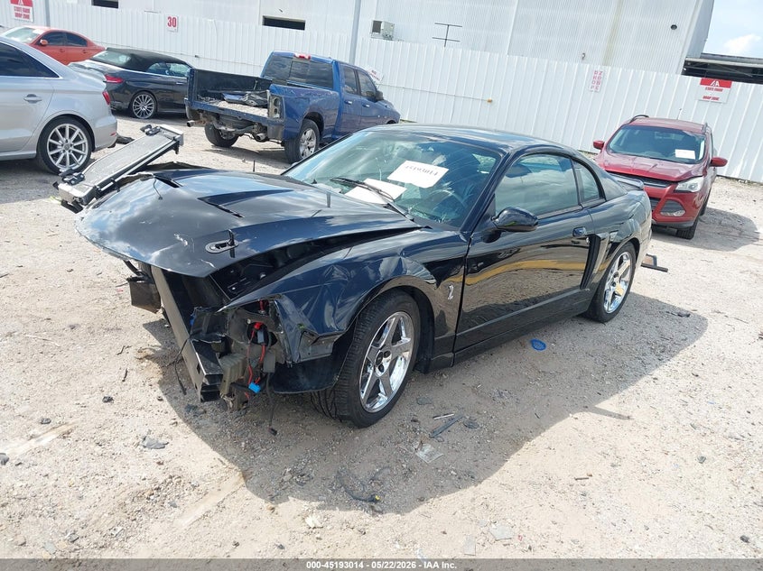 2004 FORD MUSTANG COUPE 4.6L V-8 DOHC, SUPERCHARGER, 390HP
