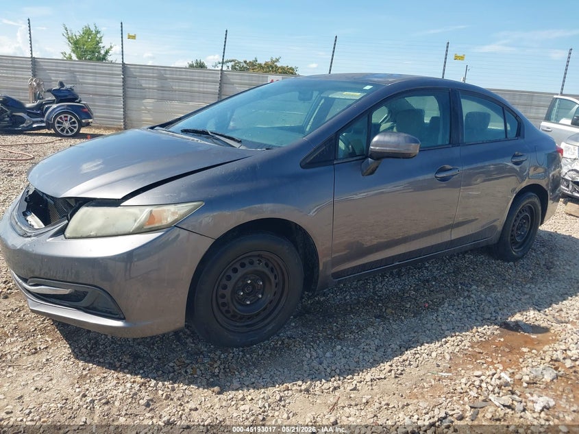 2014 Honda Civic Lx 19XFB2F55EE012274 photo 1