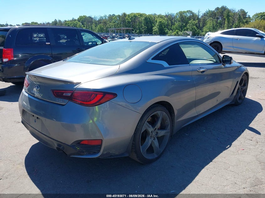 Vin: jn1fv7el1lm460131, lot: 45690799, infiniti q60 red sport 400 awd 20204