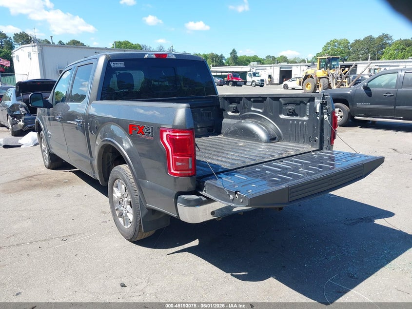 Vin: 1ftew1eg4gfd47533, lot: 45690803, ford f-150 lariat 20163
