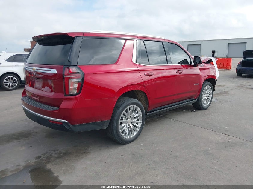 Vin: 1gnsktkt7pr449149, lot: 45690824, chevrolet tahoe 4wd high country 20234