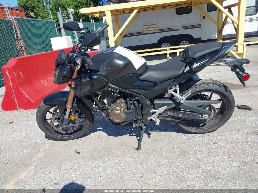 2022 Honda Cb500 Fa VIN: MLHPC6354N5300356 Lot: 45193164