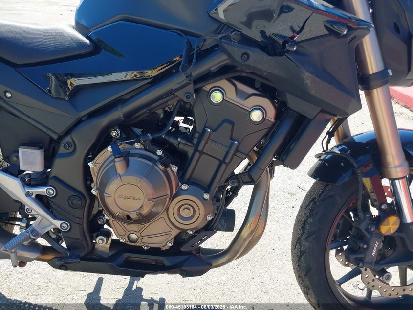 2022 Honda Cb500 Fa VIN: MLHPC6354N5300356 Lot: 45193164