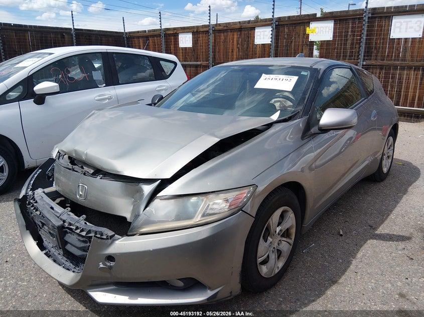Vin: jhmzf1d60cs004762, lot: 45690920, honda cr-z ex 20122