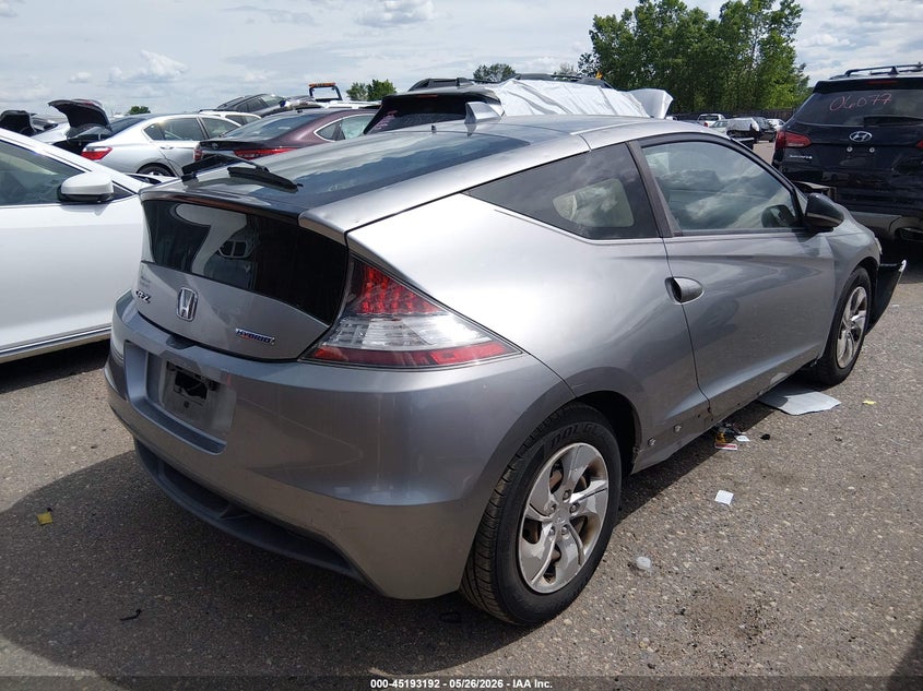 Vin: jhmzf1d60cs004762, lot: 45690920, honda cr-z ex 20124