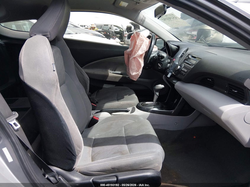 HONDA CR-Z 2012 VIN JHMZF1D60CS004762