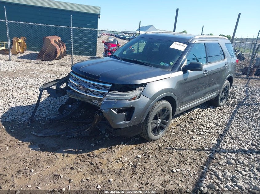 2018 Ford Explorer Xlt 1FM5K8D88JGA02923 photo 1