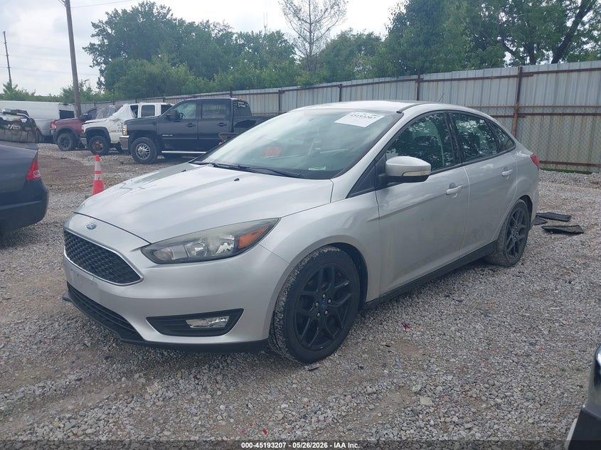 Vin: 1fadp3f27gl318834, lot: 45690935, ford focus se 20162