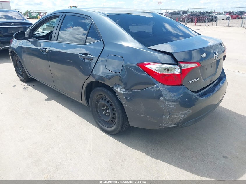 2014 TOYOTA COROLLA SEDAN 1.8L I-4 DOHC, VVT, 132HP