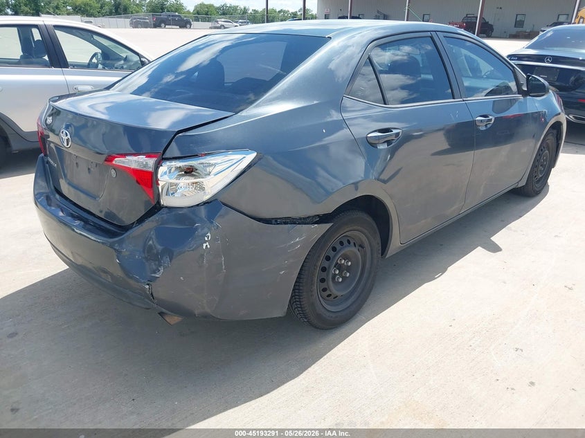 2014 TOYOTA COROLLA SEDAN 1.8L I-4 DOHC, VVT, 132HP