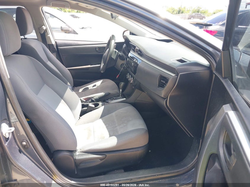2014 TOYOTA COROLLA SEDAN 1.8L I-4 DOHC, VVT, 132HP