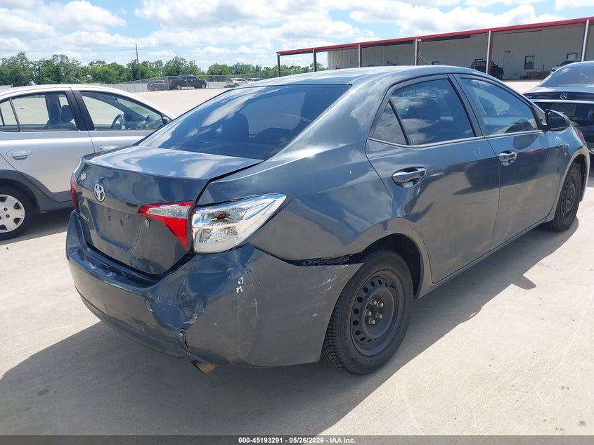 2014 TOYOTA COROLLA SEDAN 1.8L I-4 DOHC, VVT, 132HP