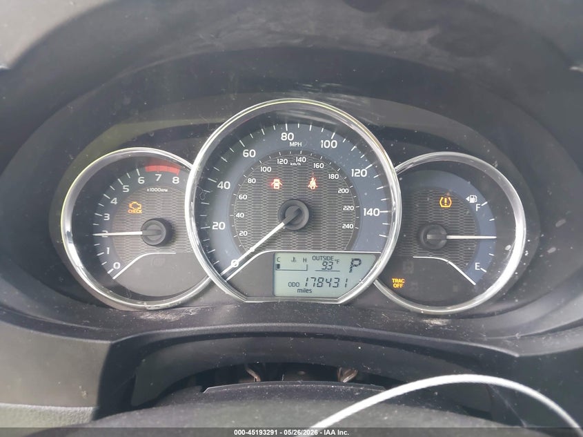 2014 TOYOTA COROLLA SEDAN 1.8L I-4 DOHC, VVT, 132HP