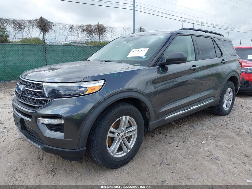 2020 FORD EXPLORER auction photo 2