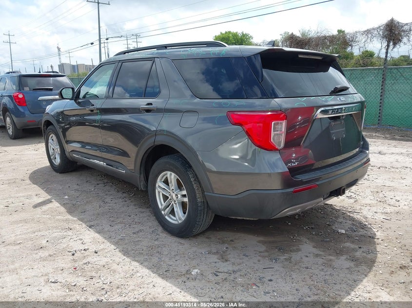 2020 FORD EXPLORER auction photo 3