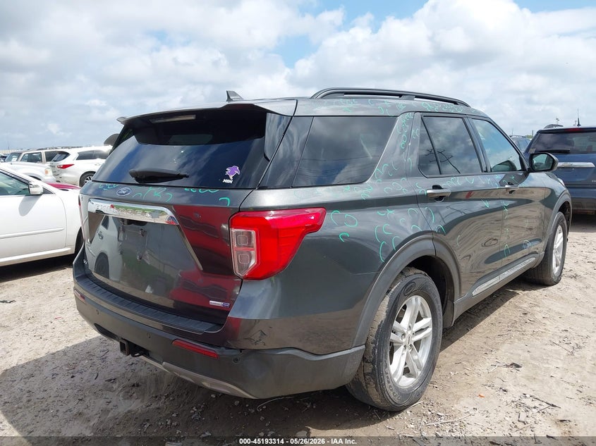 2020 FORD EXPLORER auction photo 4
