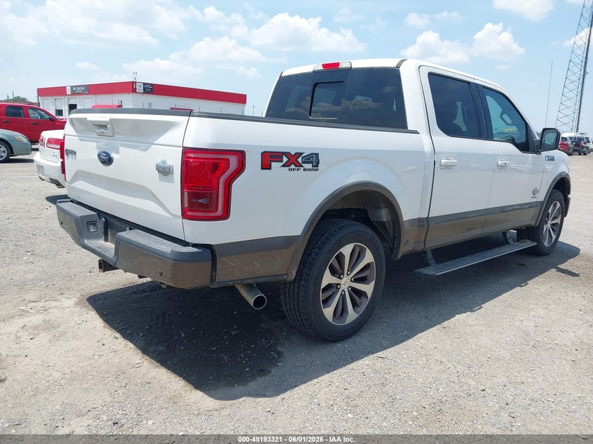 Vin: 1ftew1egxffb29773, lot: 45691049, ford f-150 king ranch 20154