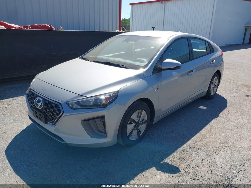 2020 Hyundai Ioniq Hybrid Blue KMHC65LC9LU220454 photo 1